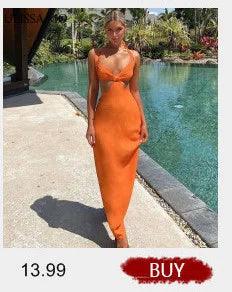 Julissa Mo Leopard Print V-Neck Sexy Bodycon Long Dress Women Lace Up Backless Summer Dresses Female Straps Party Beach Vestidos - E-line.com