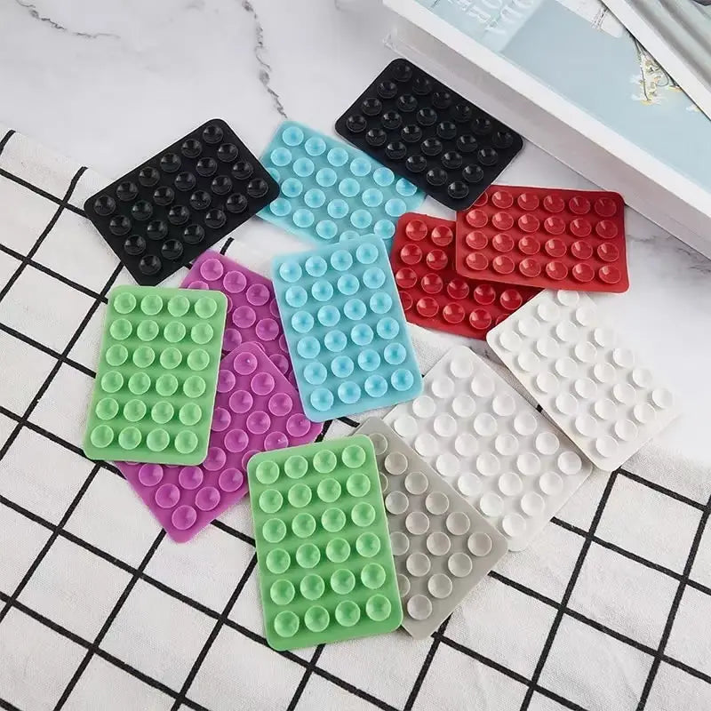 1PC Universal Silicone Suction Cup for Cell Phone Fixing with Adhesive Backing Anti-Slip Smartphone Holder
