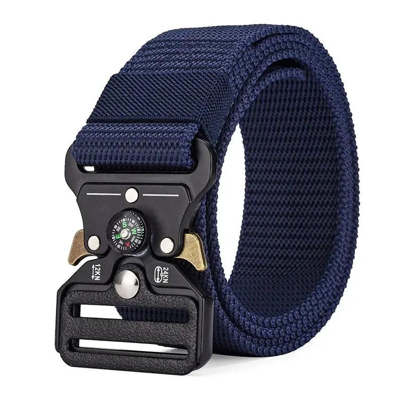 Men's Belt Outdoor Multi Function Compass Belt High Quality Canvas For Nylon Male Luxury Belts Women's Sports Jeans Neutral Belt - E-line.com