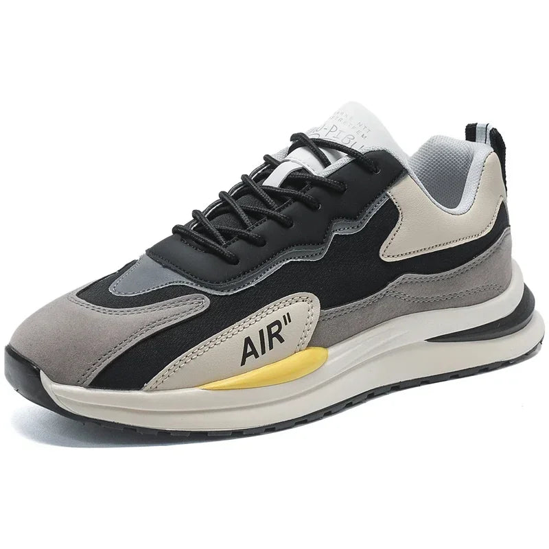 Men Casual Sneakers Fashion Breathable Running Shoes New Mesh Men's Platform Walking Sneakers Shoes Male Zapatillas Hombre