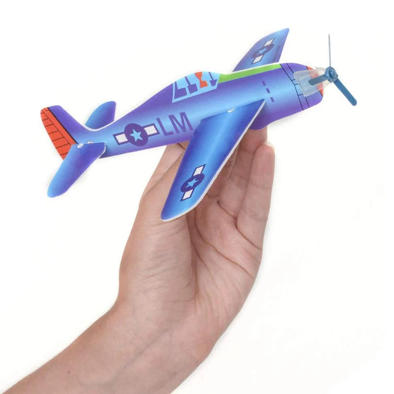 Hand Throw Flying Glider Airplane Party Favors For Kids Prize Reward Toys Outdoor Spielzeug Kinder Avion Polystyrène Planeur