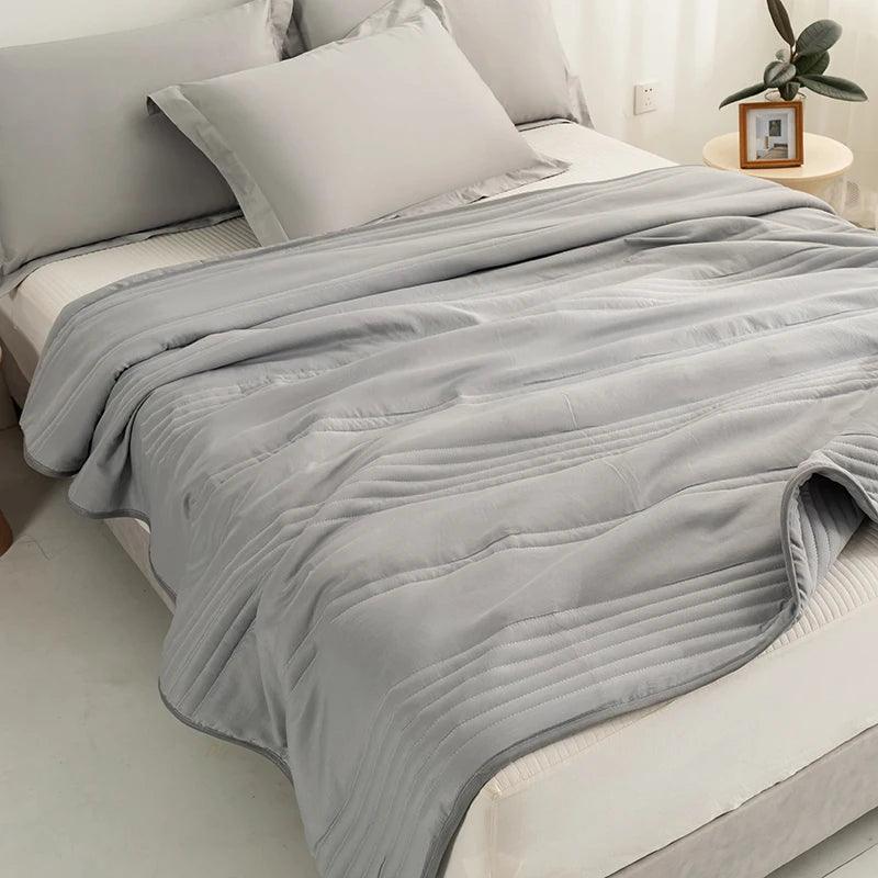 Fiber Summer Cooling Air Conditioning Blanket - E-line.com