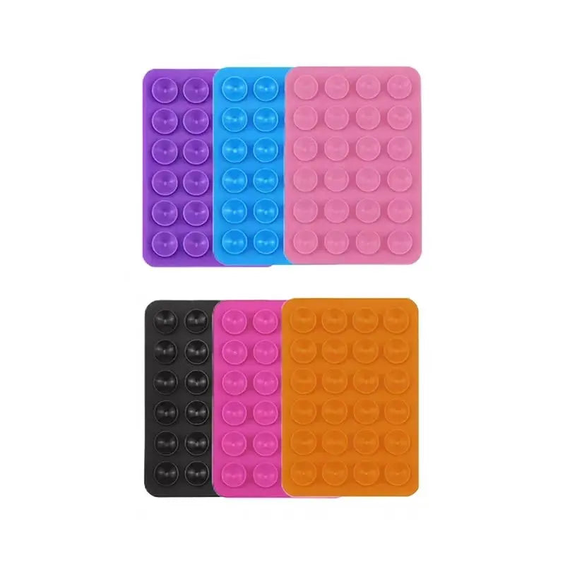 1PC Universal Silicone Suction Cup for Cell Phone Fixing with Adhesive Backing Anti-Slip Smartphone Holder