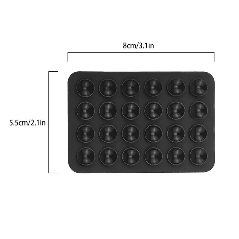 1PC Universal Silicone Suction Cup for Cell Phone Fixing with Adhesive Backing Anti-Slip Smartphone Holder