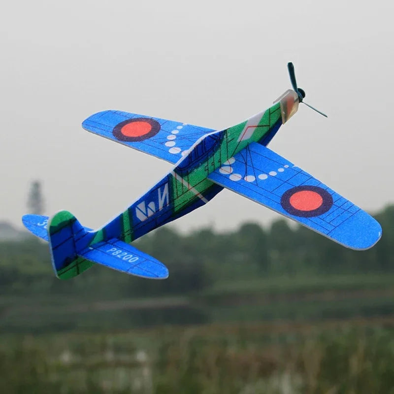 Hand Throw Flying Glider Airplane Party Favors For Kids Prize Reward Toys Outdoor Spielzeug Kinder Avion Polystyrène Planeur