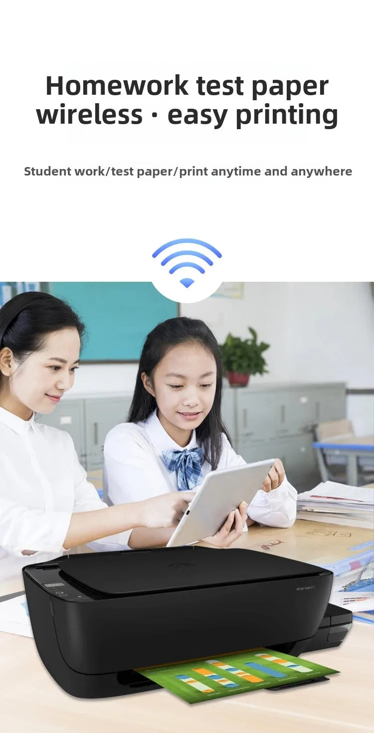 HP Tank415 Original All-in-One Photo Printer Copy Machine Wireless Small A4 Office Home Student Use Compatible with Mac And Wind