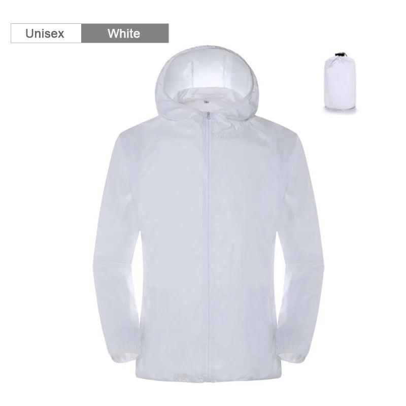 Camping Waterproof Jacket Men Women Windbreaker Men Raincoat Rain Jacket Men Waterproof Hiking Climbing Clothes Sun Protection - E-line.com