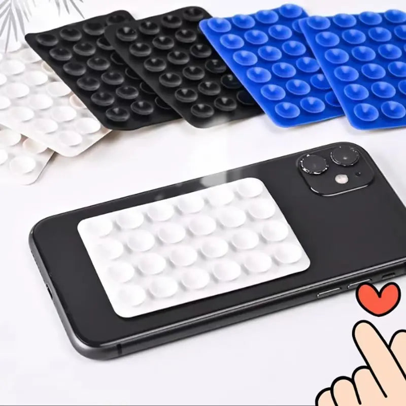 1PC Universal Silicone Suction Cup for Cell Phone Fixing with Adhesive Backing Anti-Slip Smartphone Holder