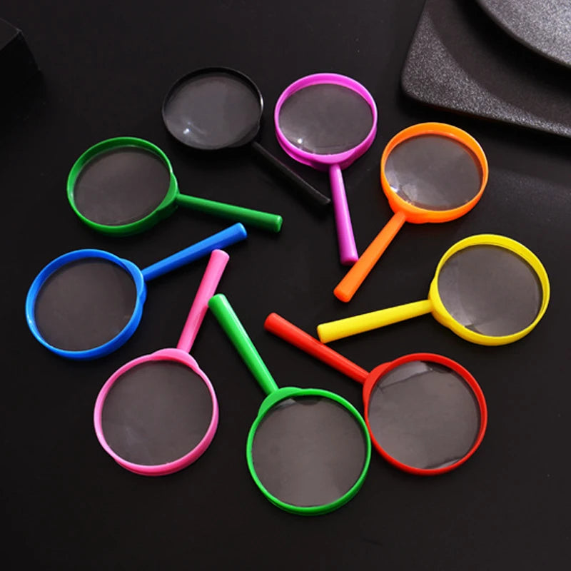 Educational Toys Science Kids Magnifying Glass Party Favors School Students Prizes Classroom Supplies Teaching Kinder Spielzeug