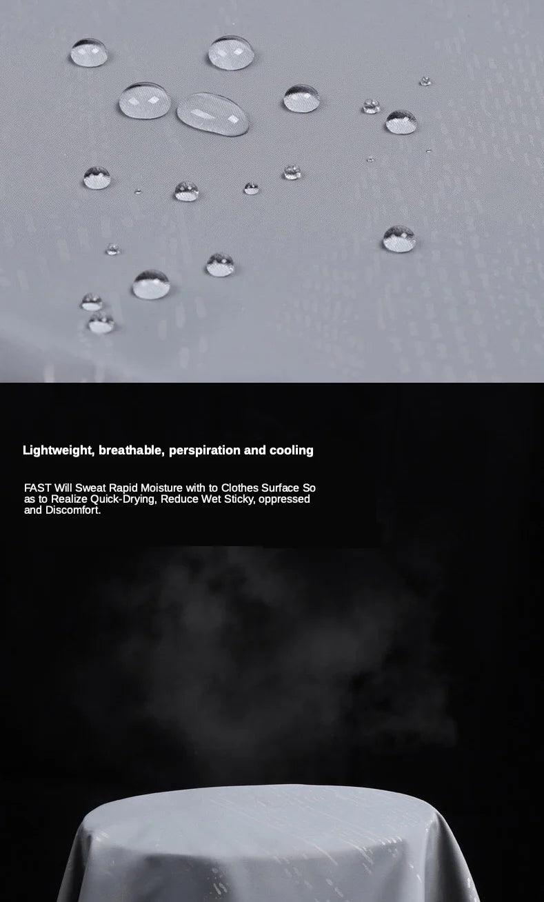 Camping Waterproof Jacket Men Women Windbreaker Men Raincoat Rain Jacket Men Waterproof Hiking Climbing Clothes Sun Protection - E-line.com