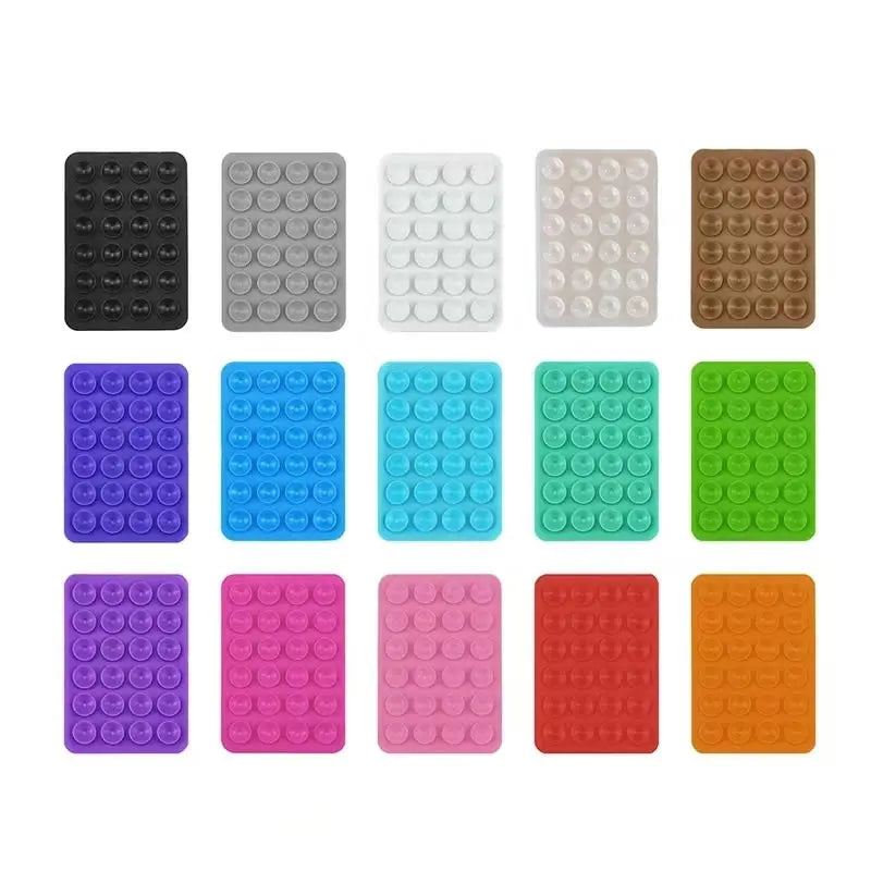 1PC Universal Silicone Suction Cup for Cell Phone Fixing with Adhesive Backing Anti-Slip Smartphone Holder
