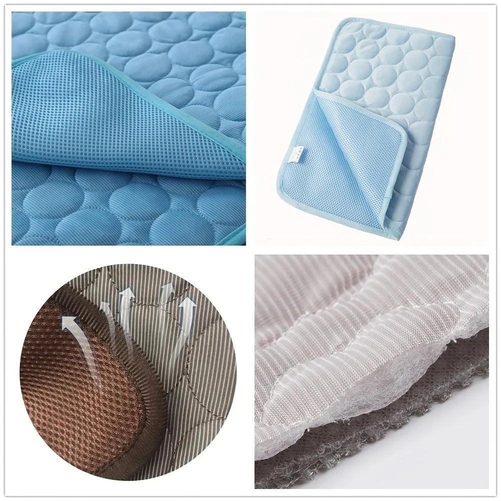 Dog Cooling Mat Summer Pet Cold Bed Extra Large For Small Big Dogs Pet Accessories Cat Durable Blanket Sofa Cat Ice Pad Blanket - E-line.com