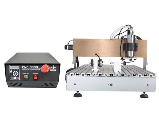 1500W MACH3 6090 Mini CNC Machine 4 Axis Support Parallel Port Wood Carving Router