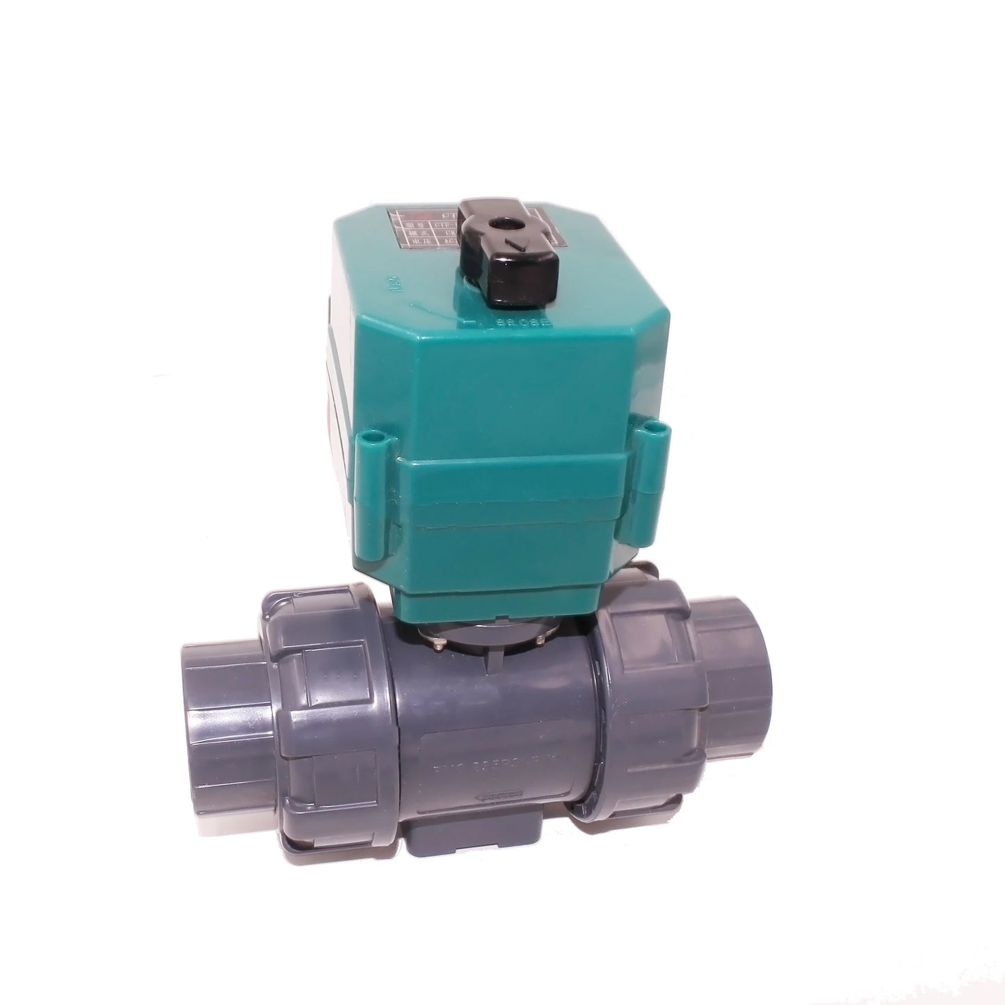 110v Motorized Valve With signal Feedback 12v 24v 220v CTF-001 10NM UPVC DN40 BSP NPT Motorized Ball Valve