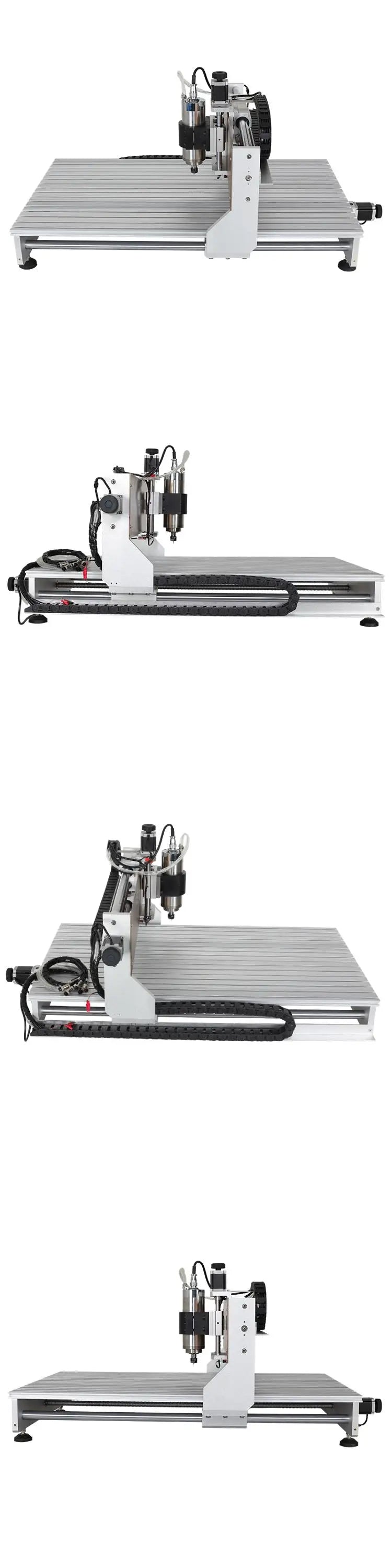 1500W MACH3 6090 Mini CNC Machine 4 Axis Support Parallel Port Wood Carving Router