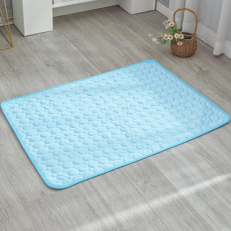 Dog Cooling Mat Summer Pad Pet Mat Bed for Dogs Cat Blanket Sofa Breathable Summer Washable Pet Supplies Accessories - E-line.com