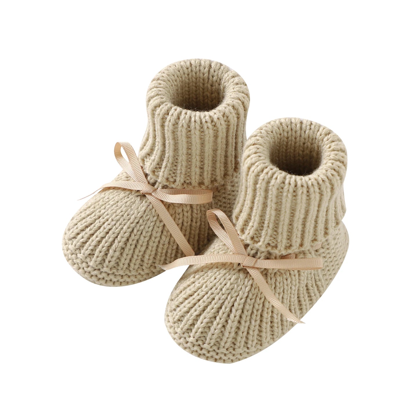 Baby First Walkers Breathable Anti-slip Knitted Newborn Infant Boys Girls Solid Booties Prewalkers 0-18m Toddler Unisex Footwear