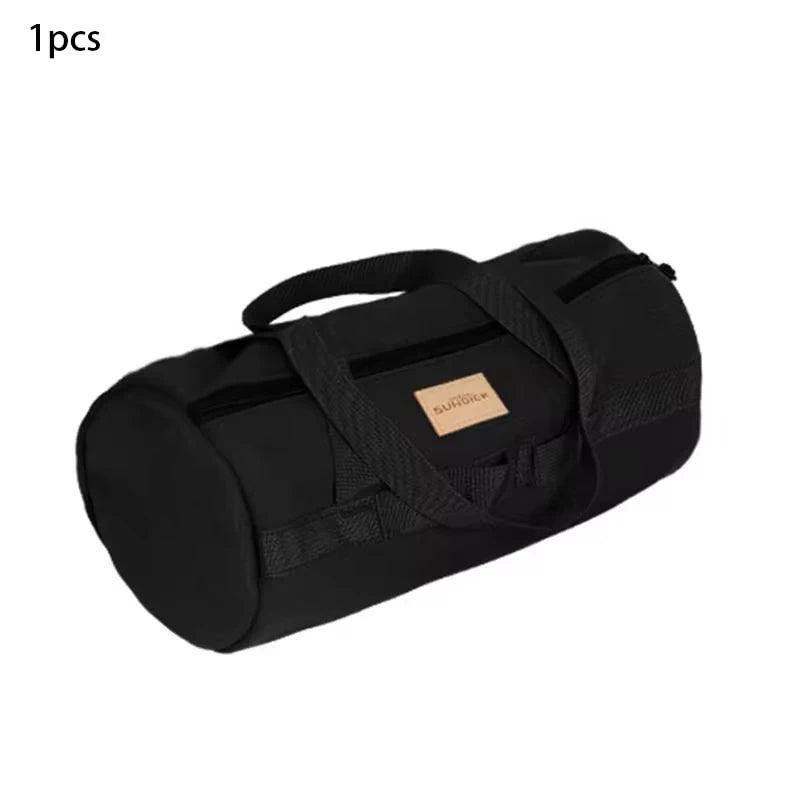 Cylinder Handheld Storage Bag Large Capacity Thickened Camping Tent Peg Bag Sundries Storage Bag Tool Bag - E-line.com