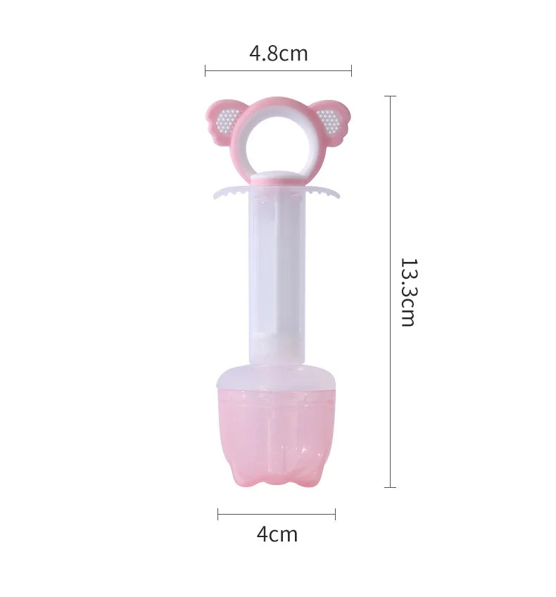 Baby Medicine Feeder Needle Feeder BPA-Free Children Food Grade Squeeze Dropper Dispenser Anti-Choke Medicine Dropper Pacifier
