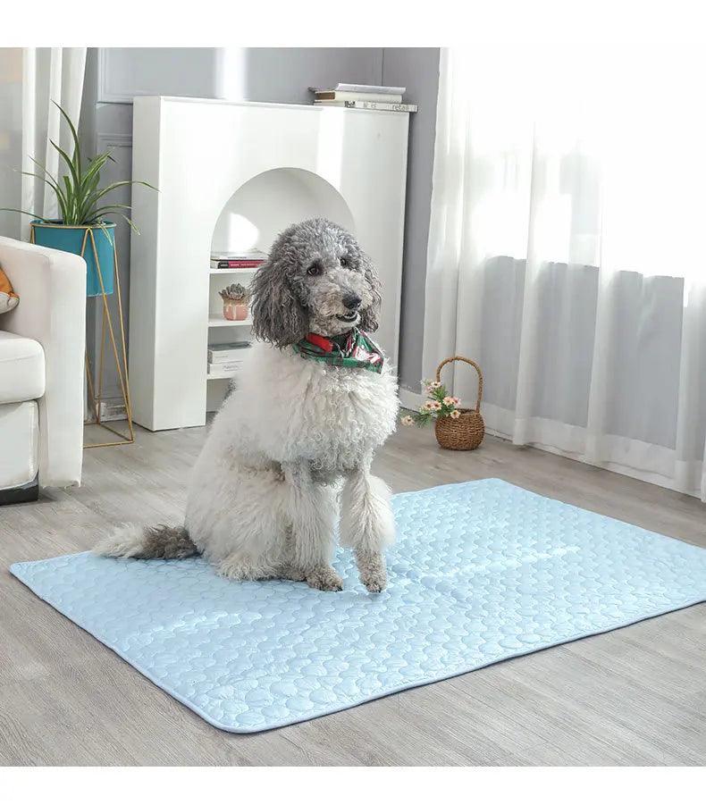 Dog Cooling Mat Summer Pad Pet Mat Bed for Dogs Cat Blanket Sofa Breathable Summer Washable Pet Supplies Accessories - E-line.com