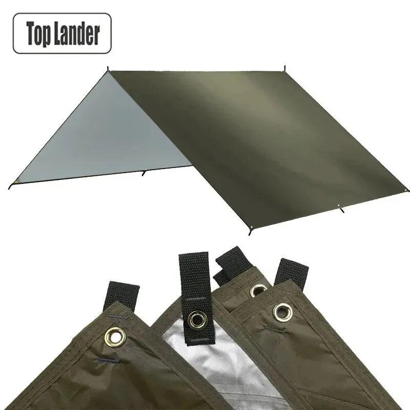 Camping Tarp Waterproof Tent Tourist Awning Shade Garden Canopy Beach Sunshade Outdoor Ultralight Sun Shelter - E-line.com