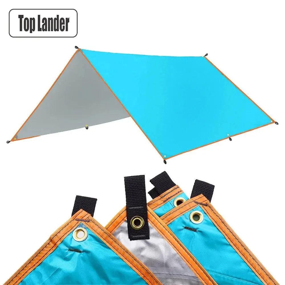Camping Tarp Waterproof Tent Tourist Awning Shade Garden Canopy Beach Sunshade Outdoor Ultralight Sun Shelter - E-line.com