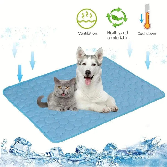 Dog Cooling Mat Summer Pet Cold Bed Extra Large For Small Big Dogs Pet Accessories Cat Durable Blanket Sofa Cat Ice Pad Blanket - E-line.com