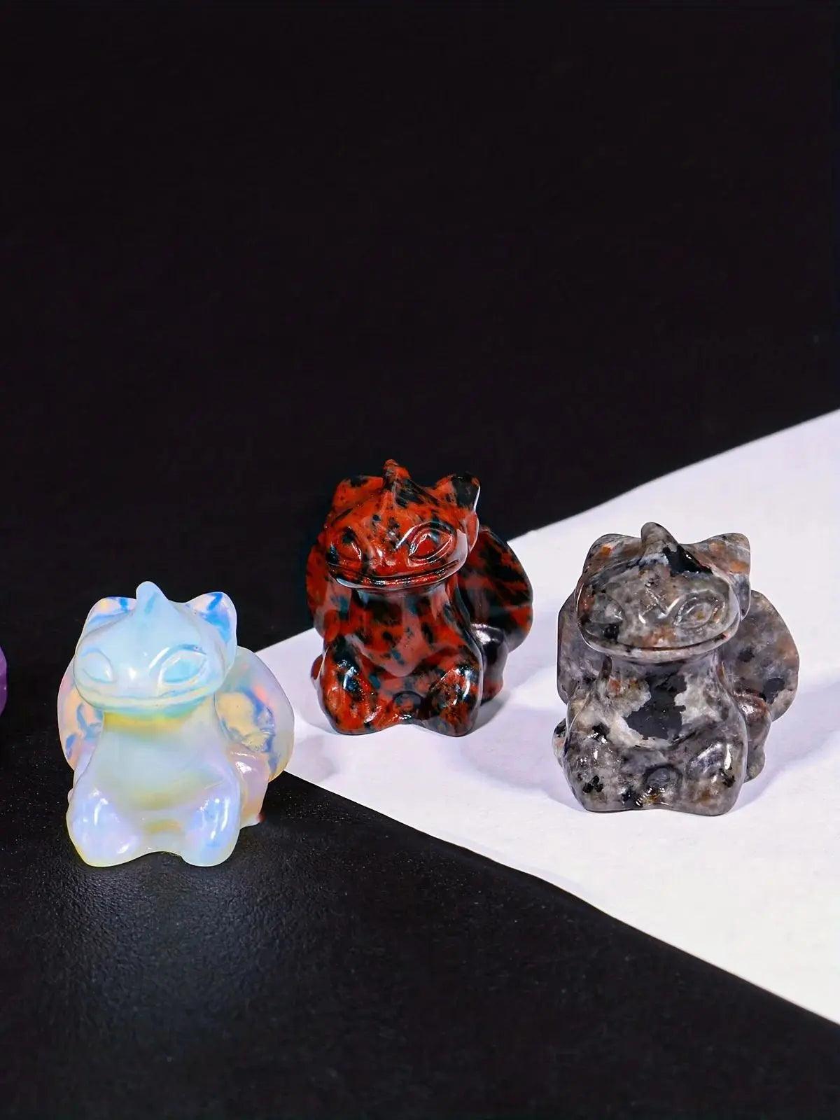 Crystals,Toothless, Multi-material Dragons, Natural Crystals, Desk Decorations, Energy, Balance, DIY, Ideal choice for Gifts - E-line.com