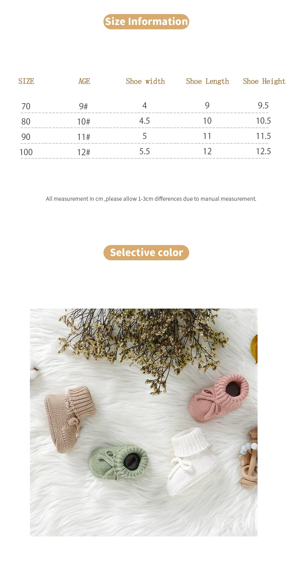 Baby First Walkers Breathable Anti-slip Knitted Newborn Infant Boys Girls Solid Booties Prewalkers 0-18m Toddler Unisex Footwear
