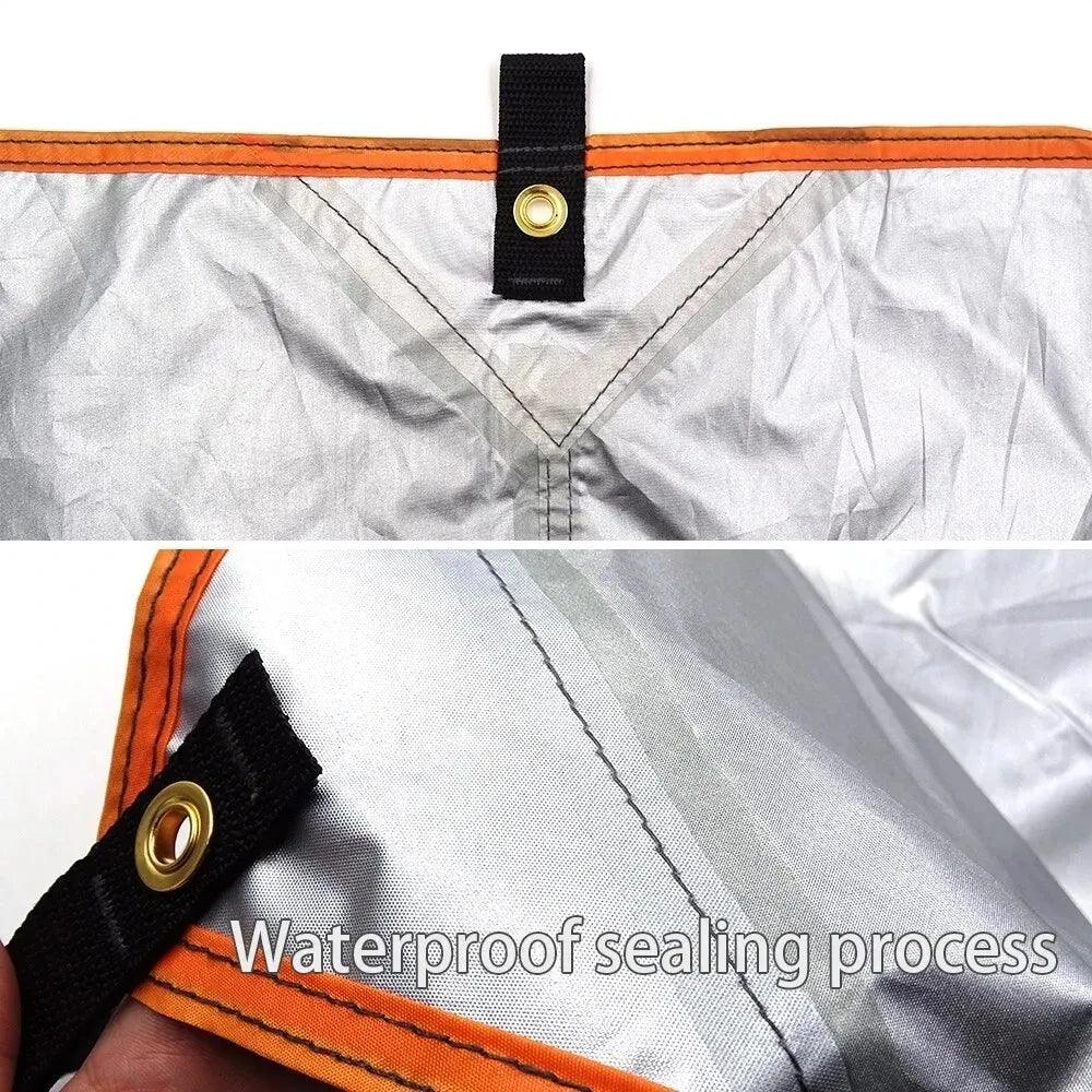 Camping Tarp Waterproof Tent Tourist Awning Shade Garden Canopy Beach Sunshade Outdoor Ultralight Sun Shelter - E-line.com