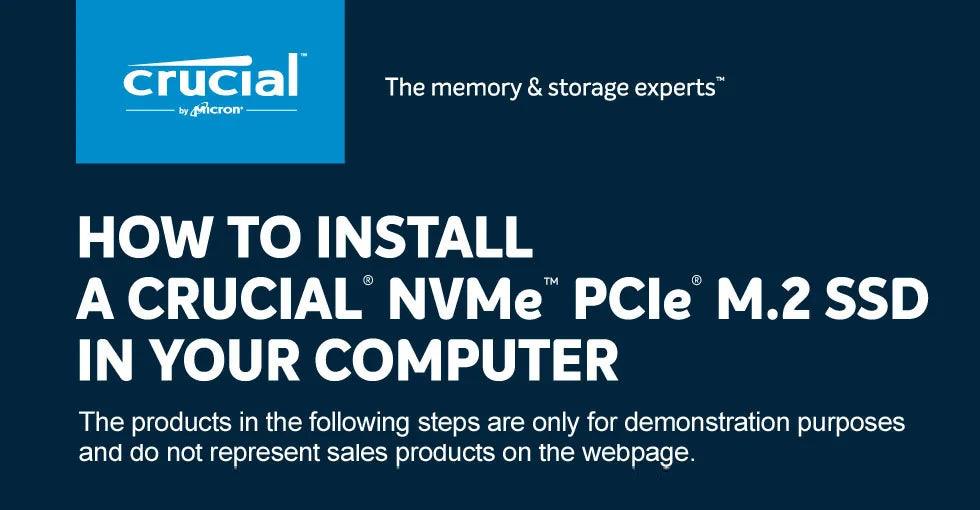 Crucial P3 Plus 2TB 1TB 500GB PCIe Gen4 3D NAND NVMe M.2 2280 SSD, up to 5000MB/s  Solid State Drive Disk(OEM Package)