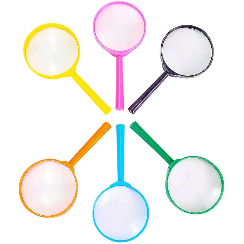 Educational Toys Science Kids Magnifying Glass Party Favors School Students Prizes Classroom Supplies Teaching Kinder Spielzeug
