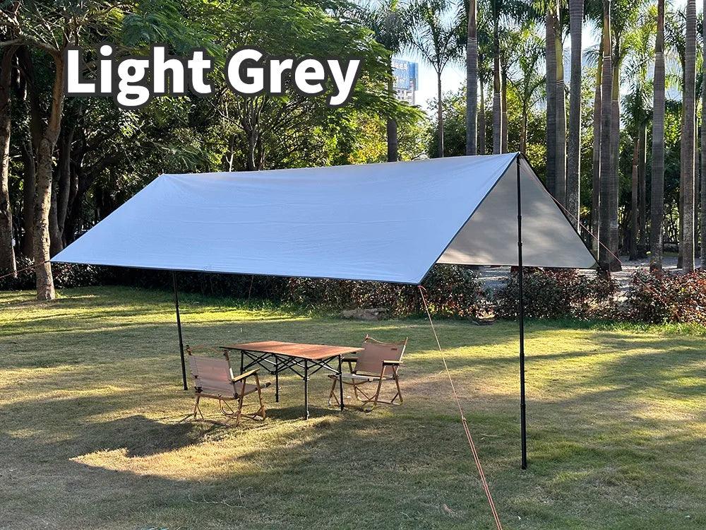 Camping Tarp Waterproof Tent Tourist Awning Shade Garden Canopy Beach Sunshade Outdoor Ultralight Sun Shelter - E-line.com