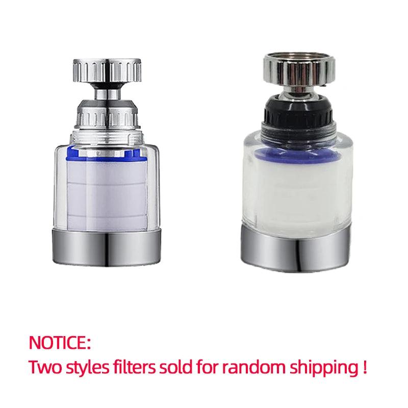 Baokemo 360 Rotating Water Purifier Filter Tap Universal For Kitchen Bathroom Shower Household Filter PP Cotton High Density