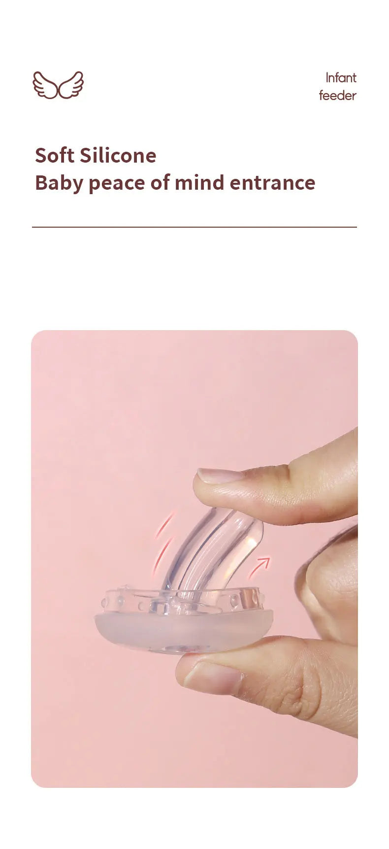 Baby Medicine Feeder Needle Feeder BPA-Free Children Food Grade Squeeze Dropper Dispenser Anti-Choke Medicine Dropper Pacifier