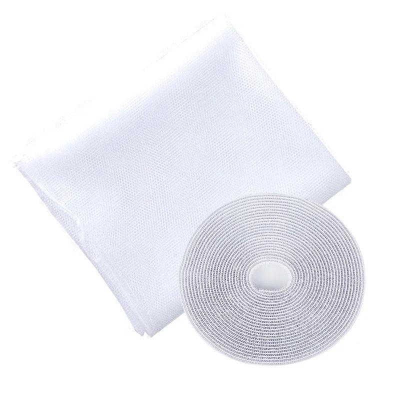 Anti Fly Mosquito Net DIY Self-Adhesive Fly Mosquito Window Net Mesh Mosquito Insect Bug Net Curtains for Windows - E-line.com