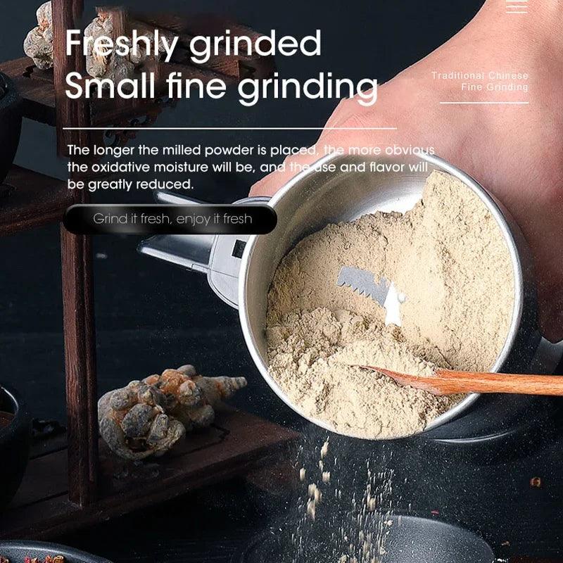 Electric Multifunctional New Grinder Coffee Kitchen Beans Cereal Nuts Spices Grains Grinder Machine For Home Coffee Grinders - E-line.com