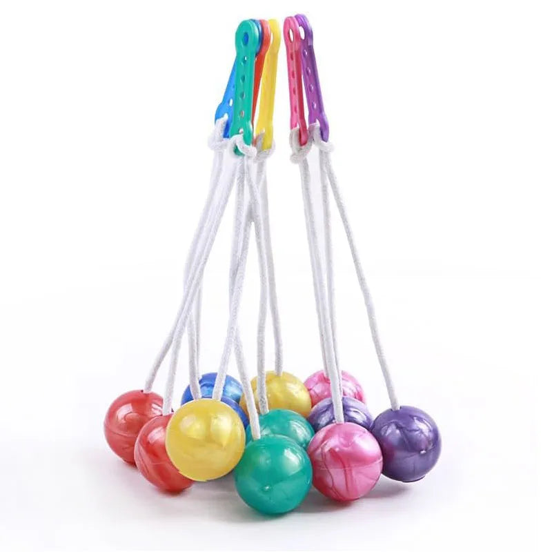 Clackers Balls On A String Fidget ADHD Anxiety Autism Sensory Toys For Kids Juggling Game Party Favors Kinder Spielzeuge