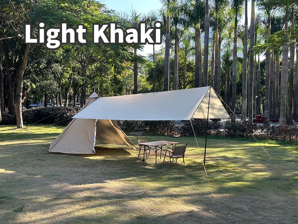 Camping Tarp Waterproof Tent Tourist Awning Shade Garden Canopy Beach Sunshade Outdoor Ultralight Sun Shelter - E-line.com