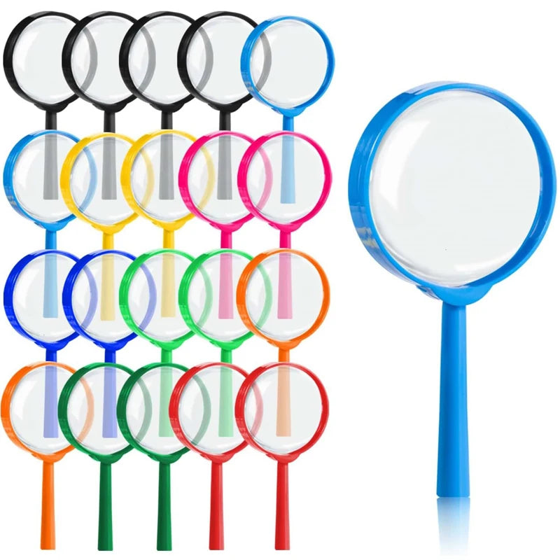 Educational Toys Science Kids Magnifying Glass Party Favors School Students Prizes Classroom Supplies Teaching Kinder Spielzeug