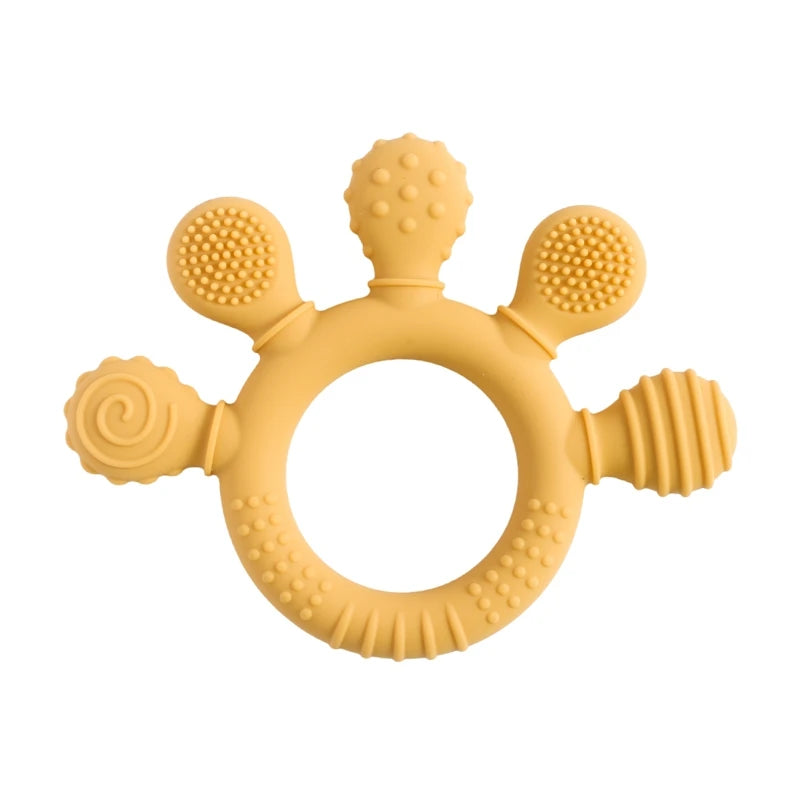 Baby Silicone Teether Infant Pacifier Chain Clip Food Grade Silicone Soother Chain Nipple Holder  Baby Nursing Good Teething Toy