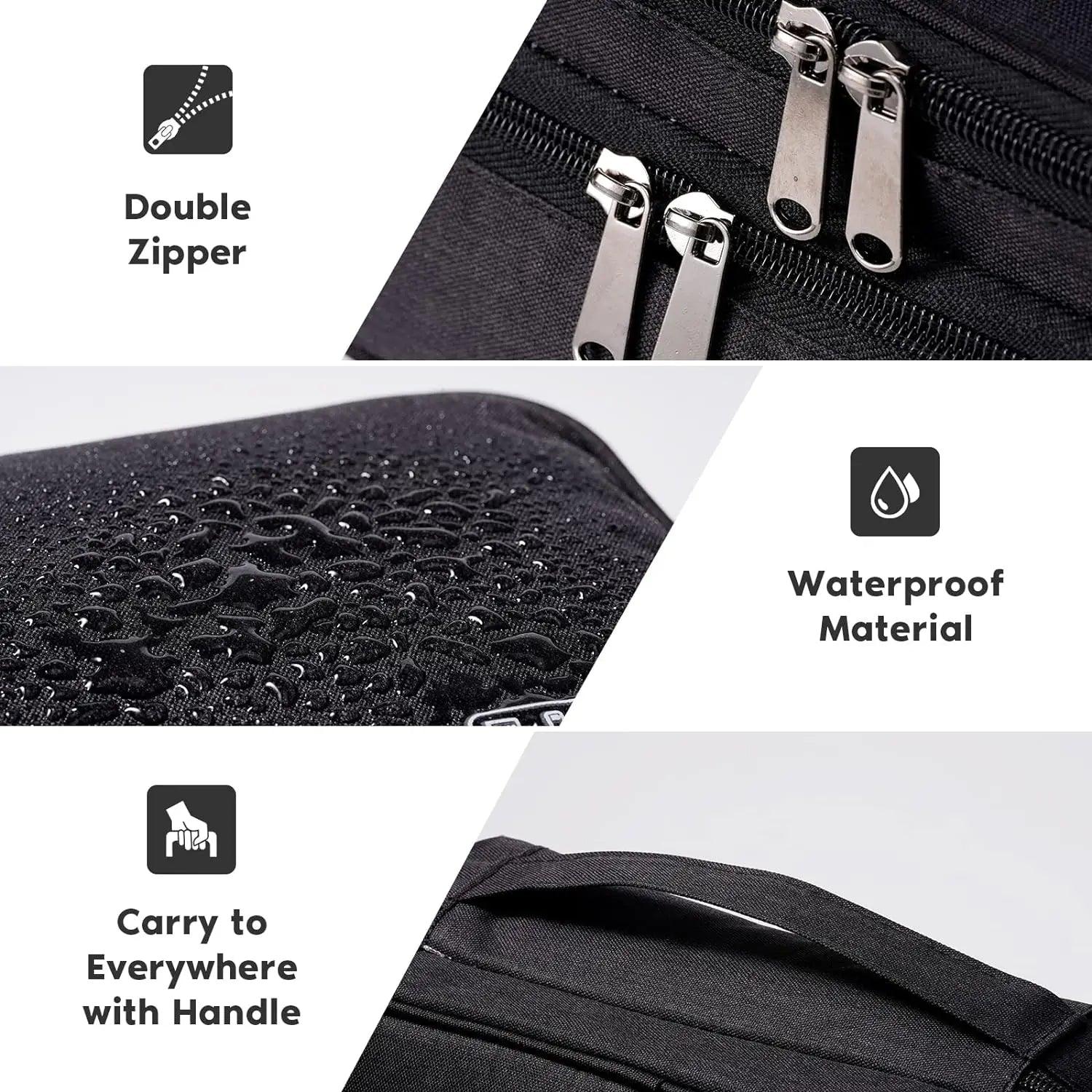 Cable Storage Bag Waterproof Digital Electronic Organizer Portable USB Data Line Charger Plug Storage Bag Travel Cable Organizer - E-line.com