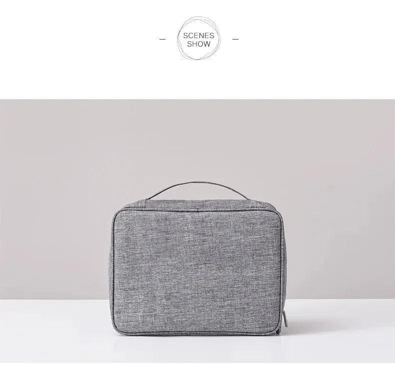 Cable Storage Bag Waterproof Digital Electronic Organizer Portable USB Data Line Charger Plug Storage Bag Travel Cable Organizer - E-line.com