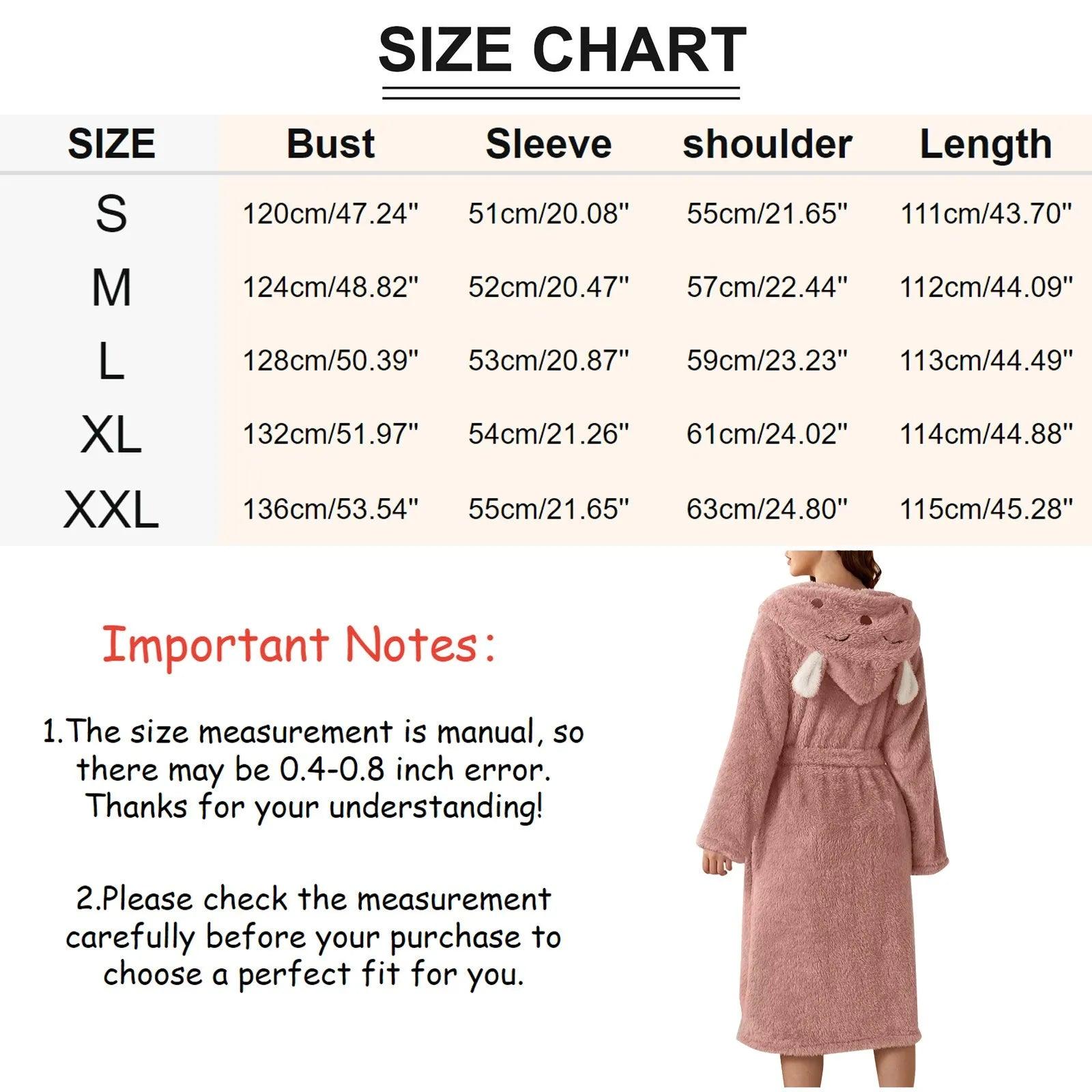 Autumn Cute Rabbit Ear Women's Flannel Bath Robes Thicken Warm Hooded Wine Blue Green Bathrobes Ladies Lace-up Velvet Pajamas - E-line.com
