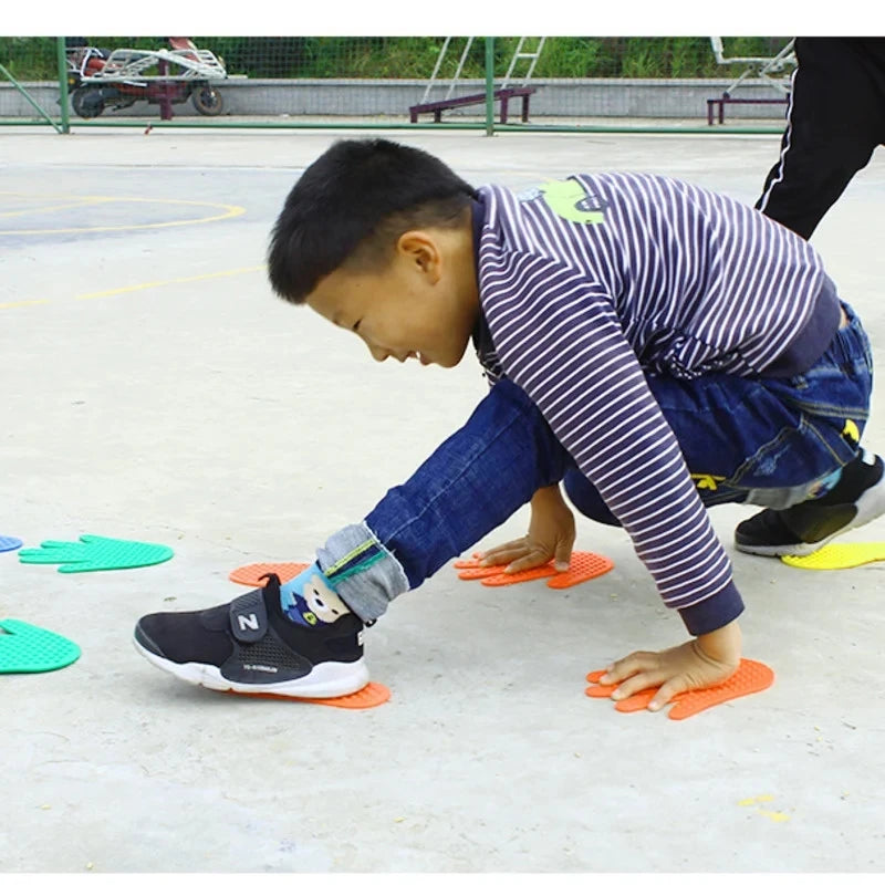 Children Games Kid Hand Feet Sensory Play Crawling And Jump Activity Toy Kindergarten Fun Indoor Outdoor Spielzeug Kinder