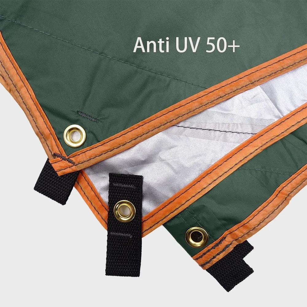 Camping Tarp Waterproof Tent Tourist Awning Shade Garden Canopy Beach Sunshade Outdoor Ultralight Sun Shelter - E-line.com