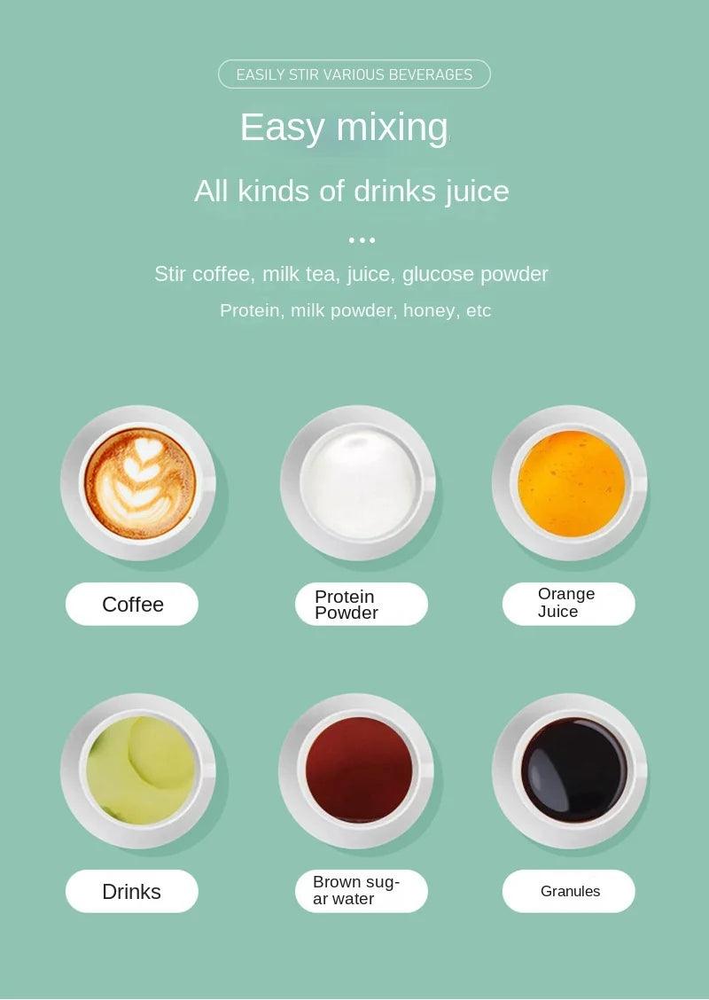 Electric Magnetic Automatic Mixing Cup USB Rechargeable Household Waterproof Bottle 400ML Milk Coffee Blender Self Mixing Mug - E-line.com