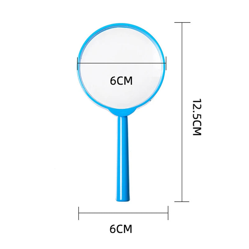Educational Toys Science Kids Magnifying Glass Party Favors School Students Prizes Classroom Supplies Teaching Kinder Spielzeug