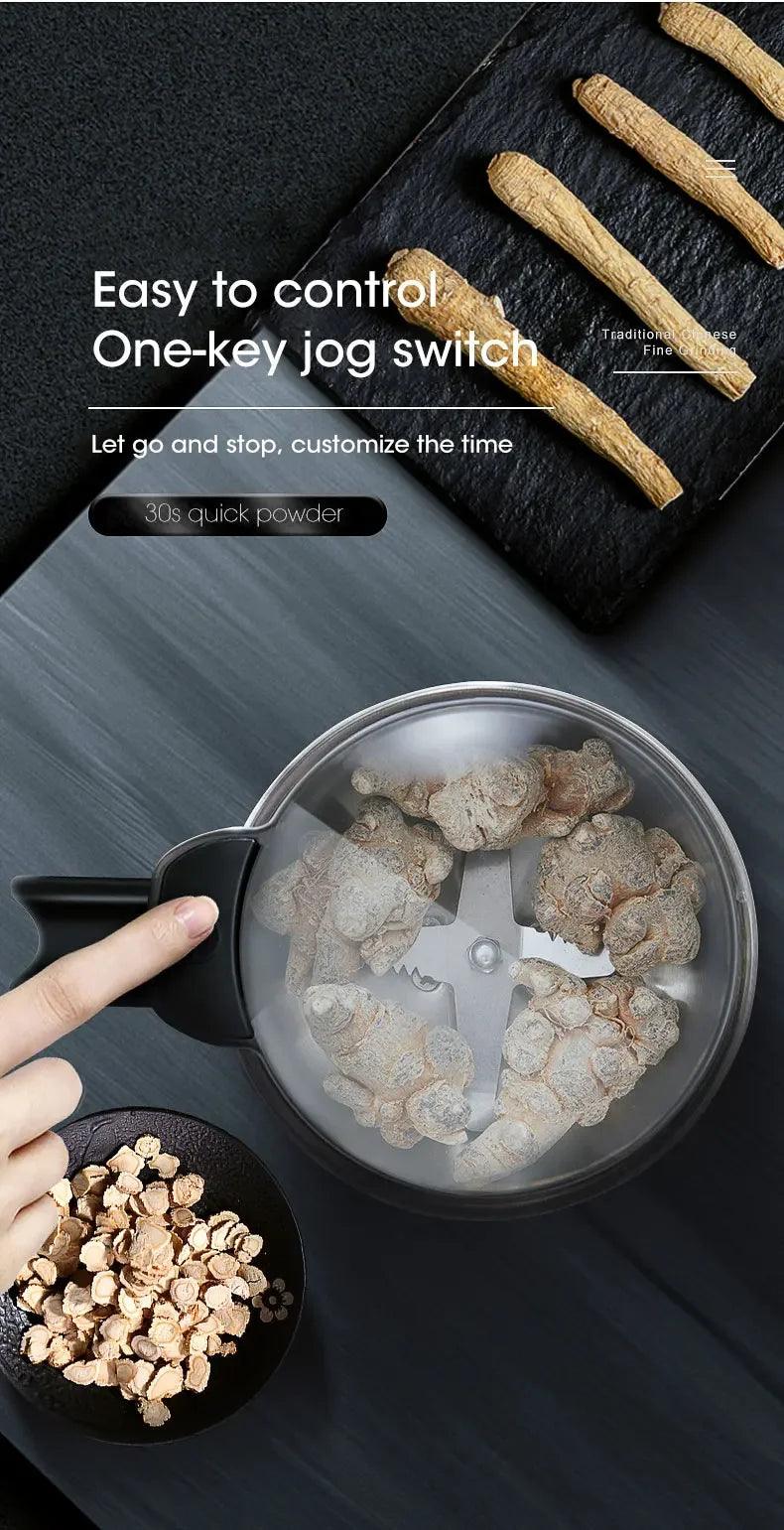 Electric Multifunctional New Grinder Coffee Kitchen Beans Cereal Nuts Spices Grains Grinder Machine For Home Coffee Grinders - E-line.com