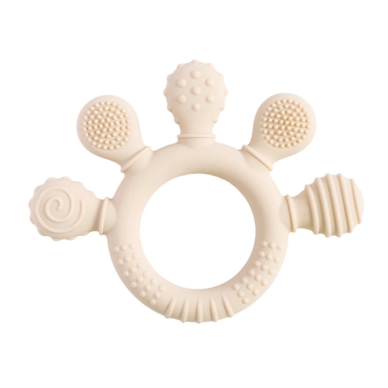 Baby Silicone Teether Infant Pacifier Chain Clip Food Grade Silicone Soother Chain Nipple Holder  Baby Nursing Good Teething Toy
